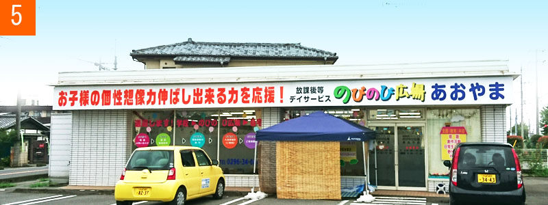 のびのび広場あおやま富士見町店までのアクセス