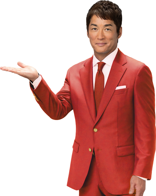 お問い合わせへ長嶋一茂さんが誘導